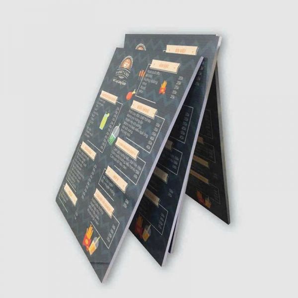 In menu bìa cứng giá rẻ