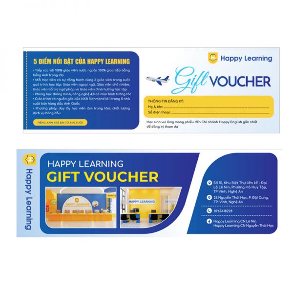 In voucher khai trương